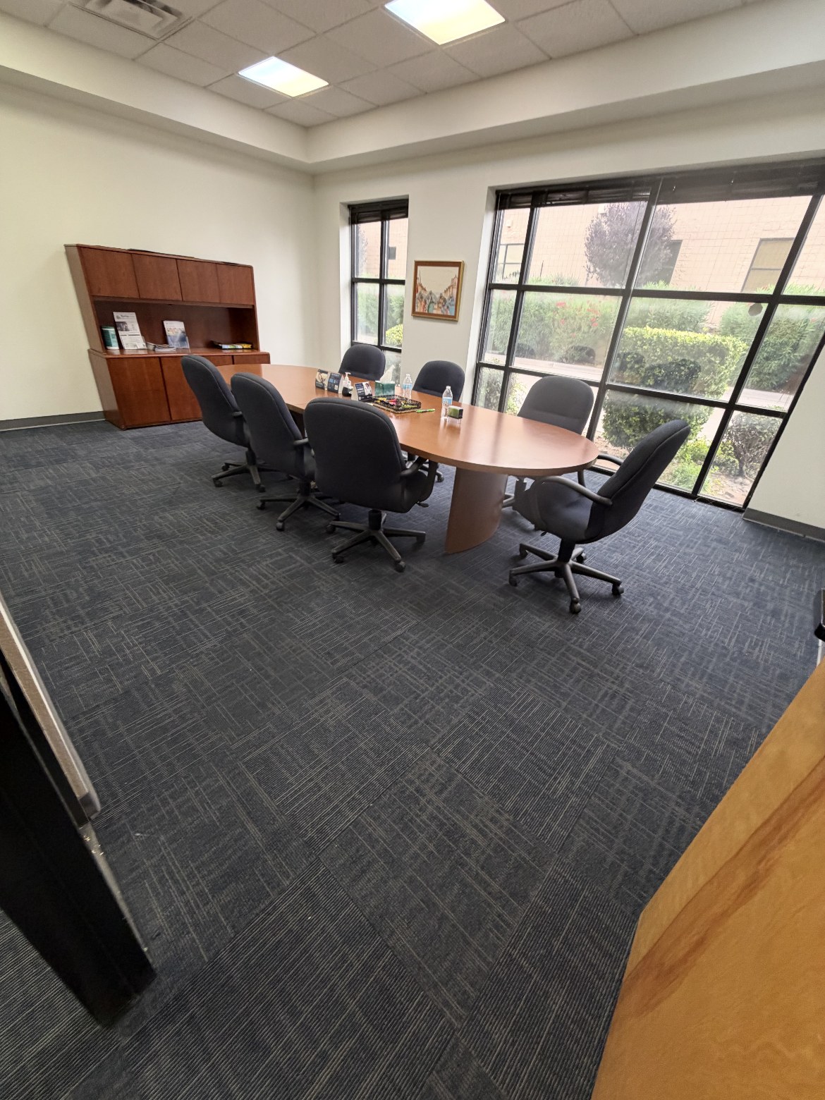 Big-Box Fitness Club — Conference Room Carpet Tile